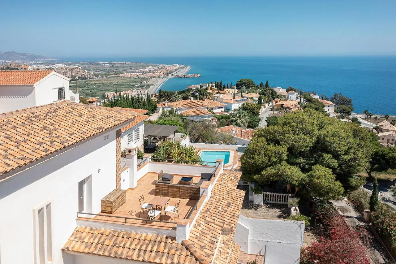 Villa La Colina With Heated Pool And Jacuzzi Salobrena
